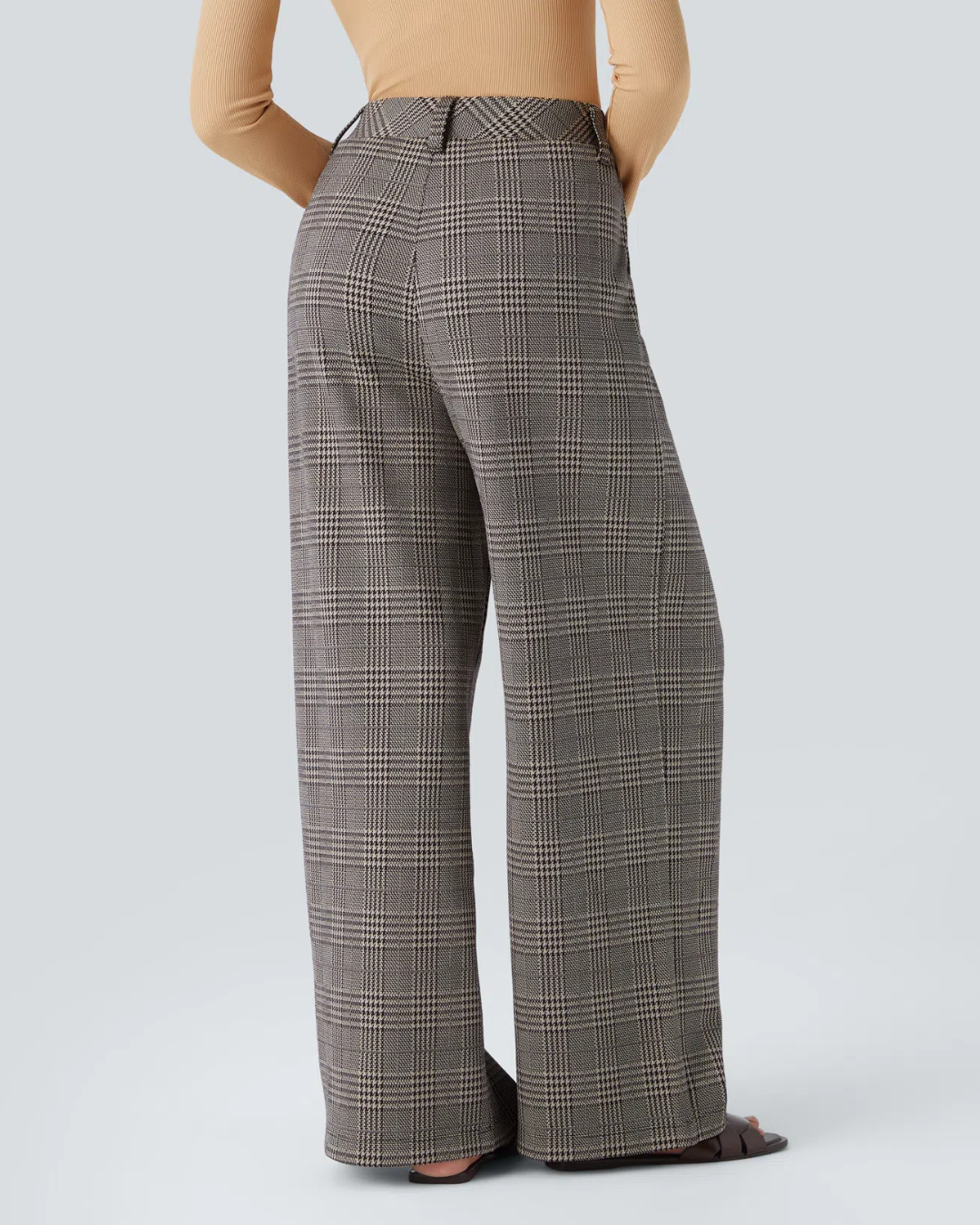 Pantalón de Pierna Ancha con Estampado para Mujer®