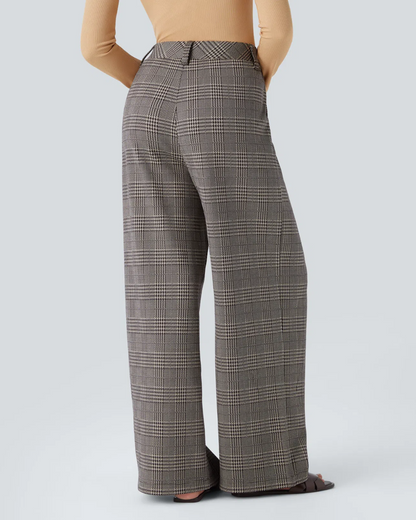 Pantalón de Pierna Ancha con Estampado para Mujer®