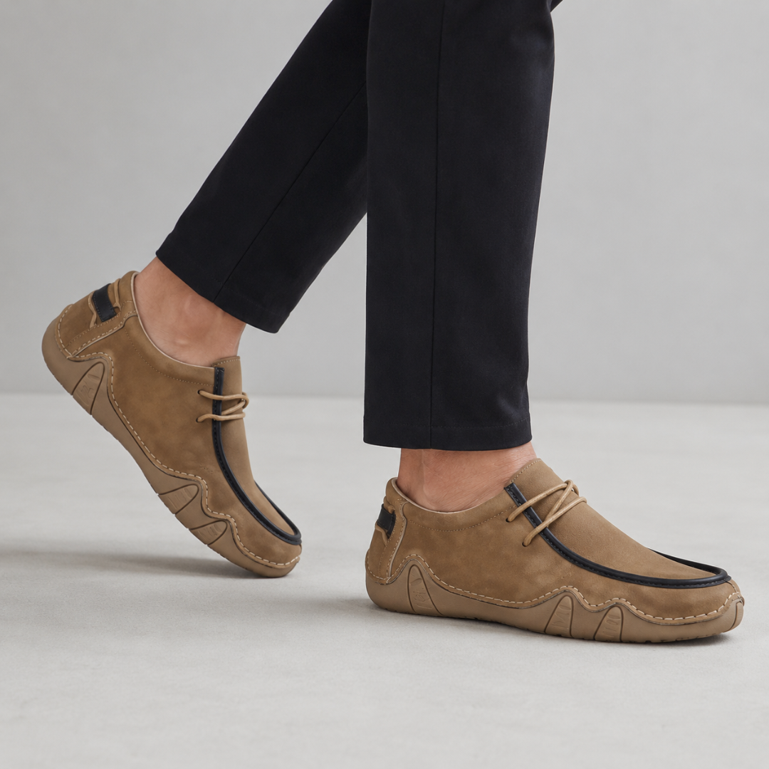 Mocasines flexibles con suela antideslizante