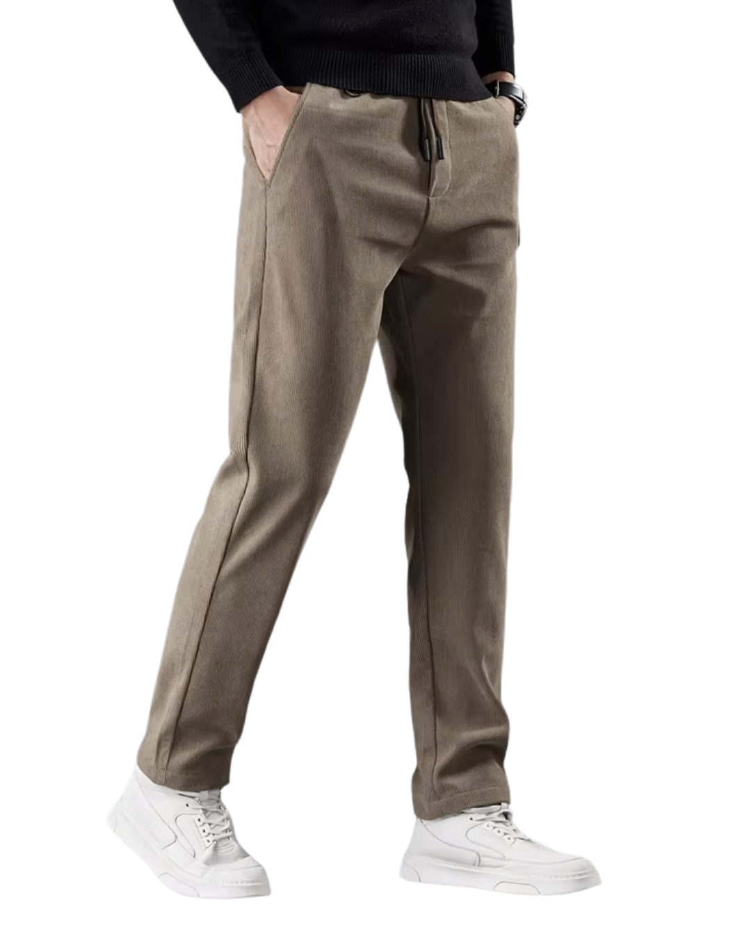 Pantalones térmicos reforzados con ajuste elástico para hombre®