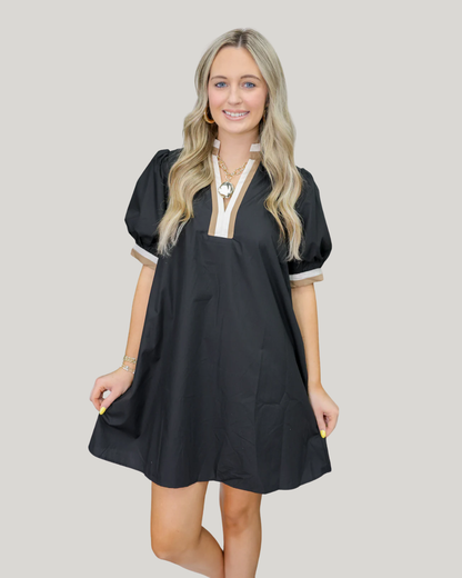 Vestido de Cuello en V