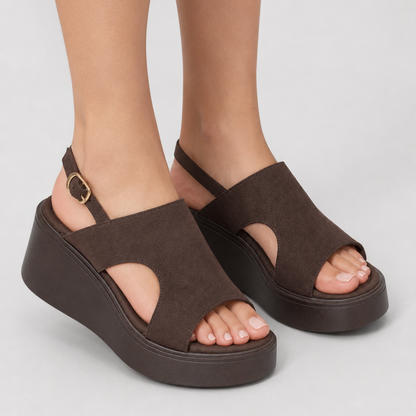 Sandalias de Plataforma con Cuña