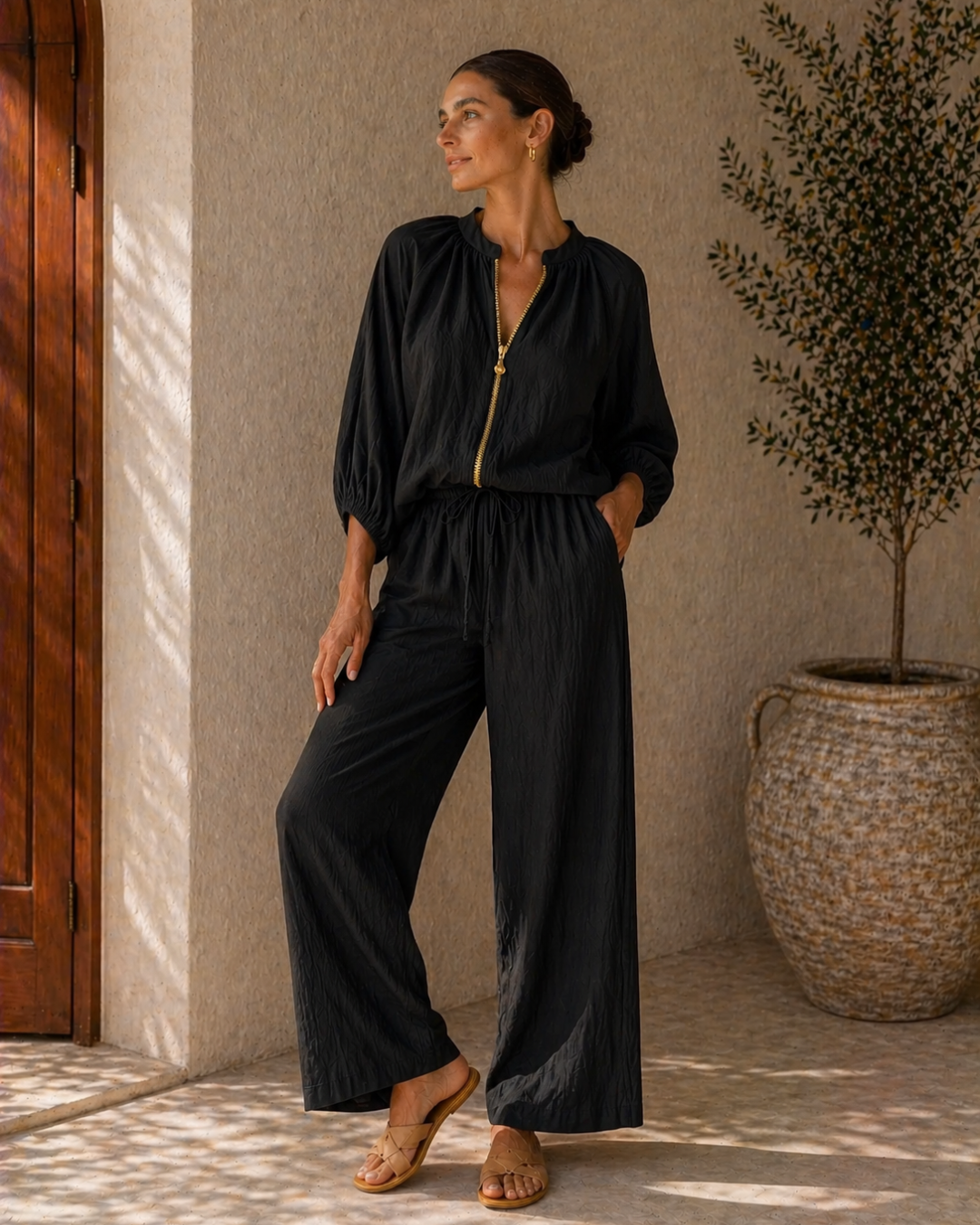 Conjunto en Lino Ibiza