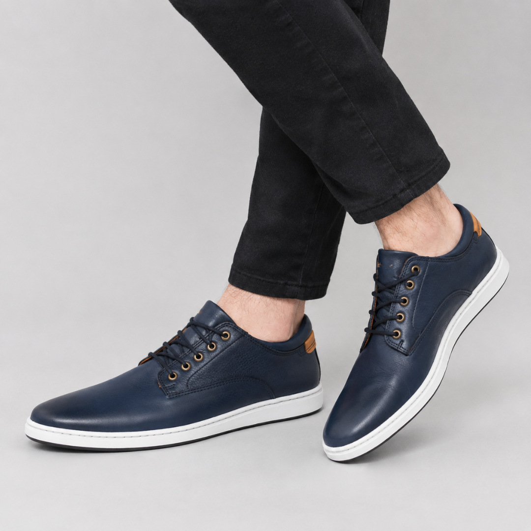 Zapato Clásico de Cuero Liso