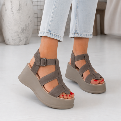 Sandalias con Estampado Animal®