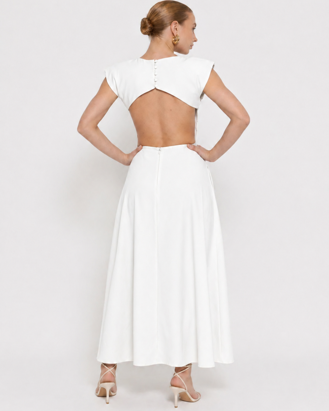 Vestido Midi Elegante Mónaco