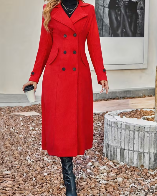 Chaqueta Elegante con Cierre de Botones para Mujer