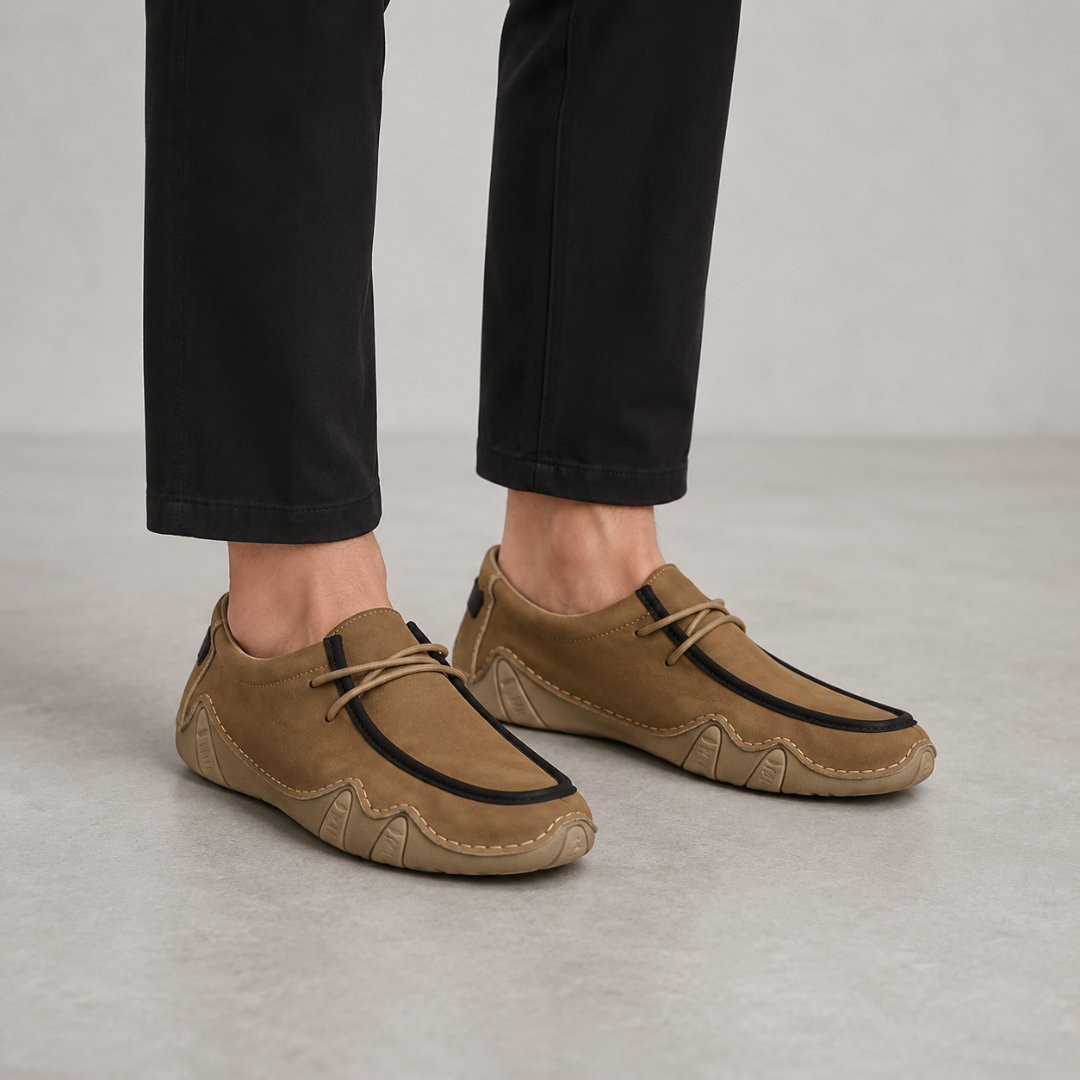 Mocasines flexibles con suela antideslizante