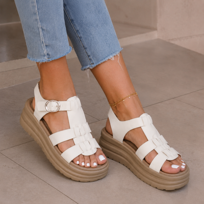Sandalias de Plataforma con Tiras Ajustables®