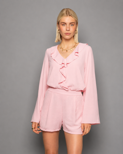 Short de Corte Relajado para Verano