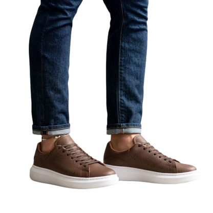 Tenis Valencia Casuales de Cuero para Estilo y Calidez®
