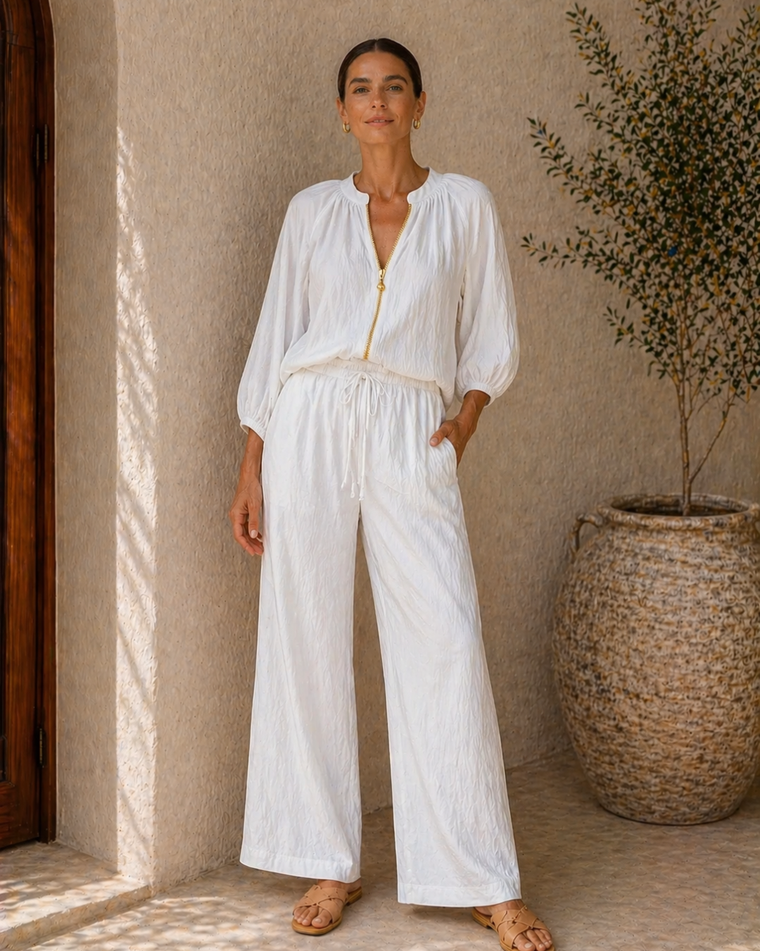 Conjunto en Lino Ibiza