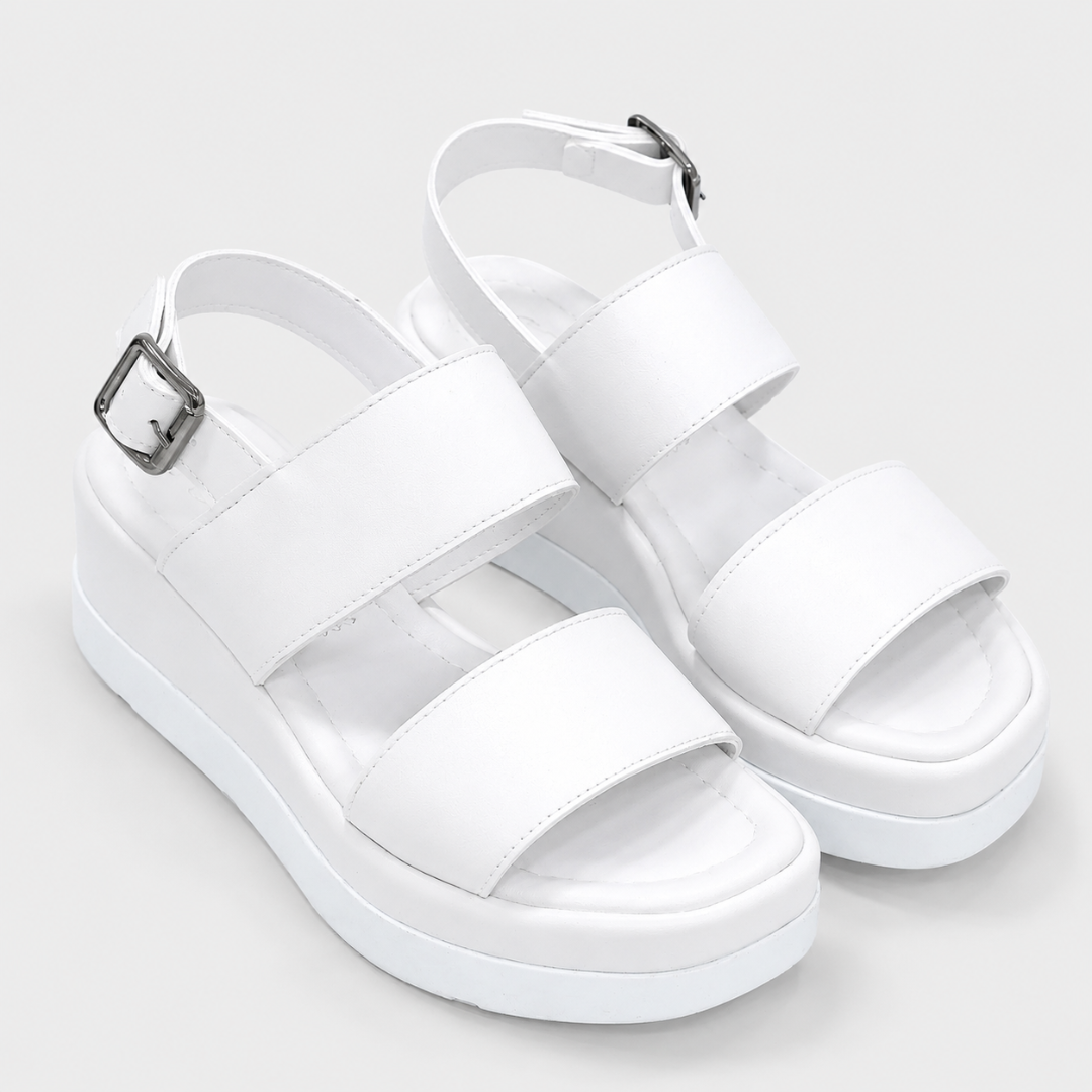 Sandalias de Plataforma con Doble Banda®