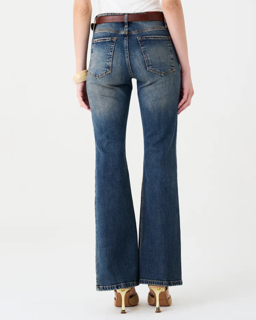 Pantalón Demin de Tiro Alto®