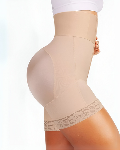 Faja Short de Cintura Alta con Varillas