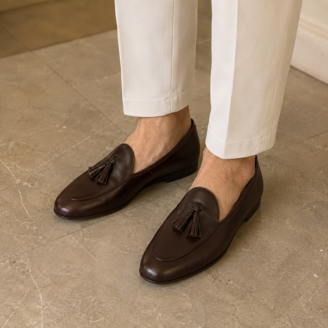 Mocasines elegantes clásicos