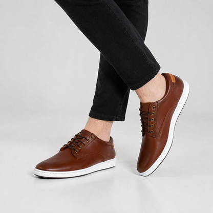 Zapato Clásico de Cuero Liso