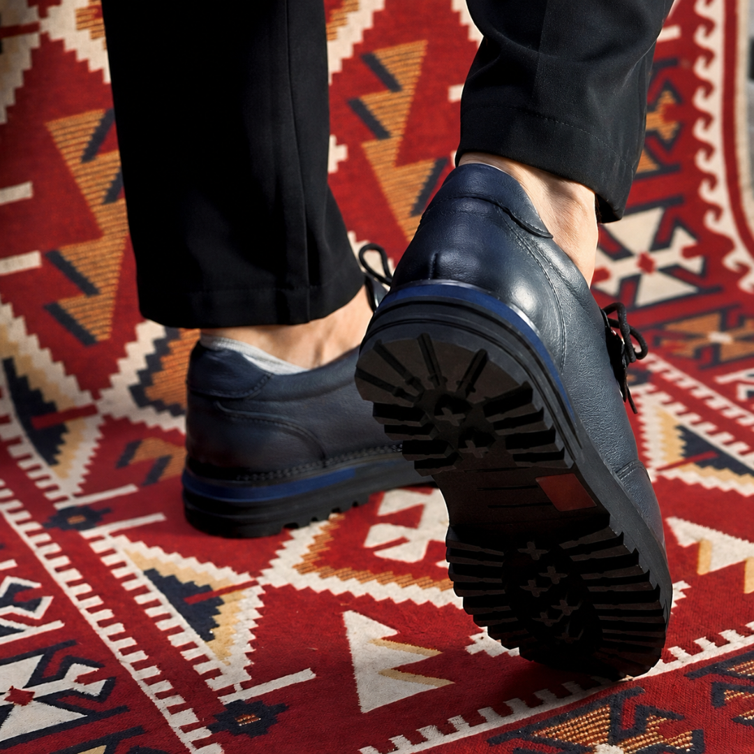 Zapatos ortopédicos de cuero