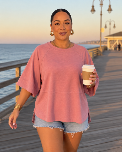 Blusa Oversize de Caída Suave y Estilo Relajado®