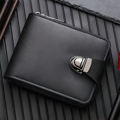Billetera Vintage Compacta con Cremallera®