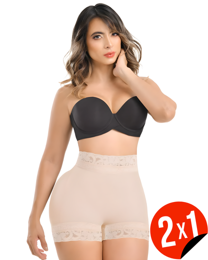 Faja Blumer moldeadora de glúteos con encaje (OFERTA 2X1)®