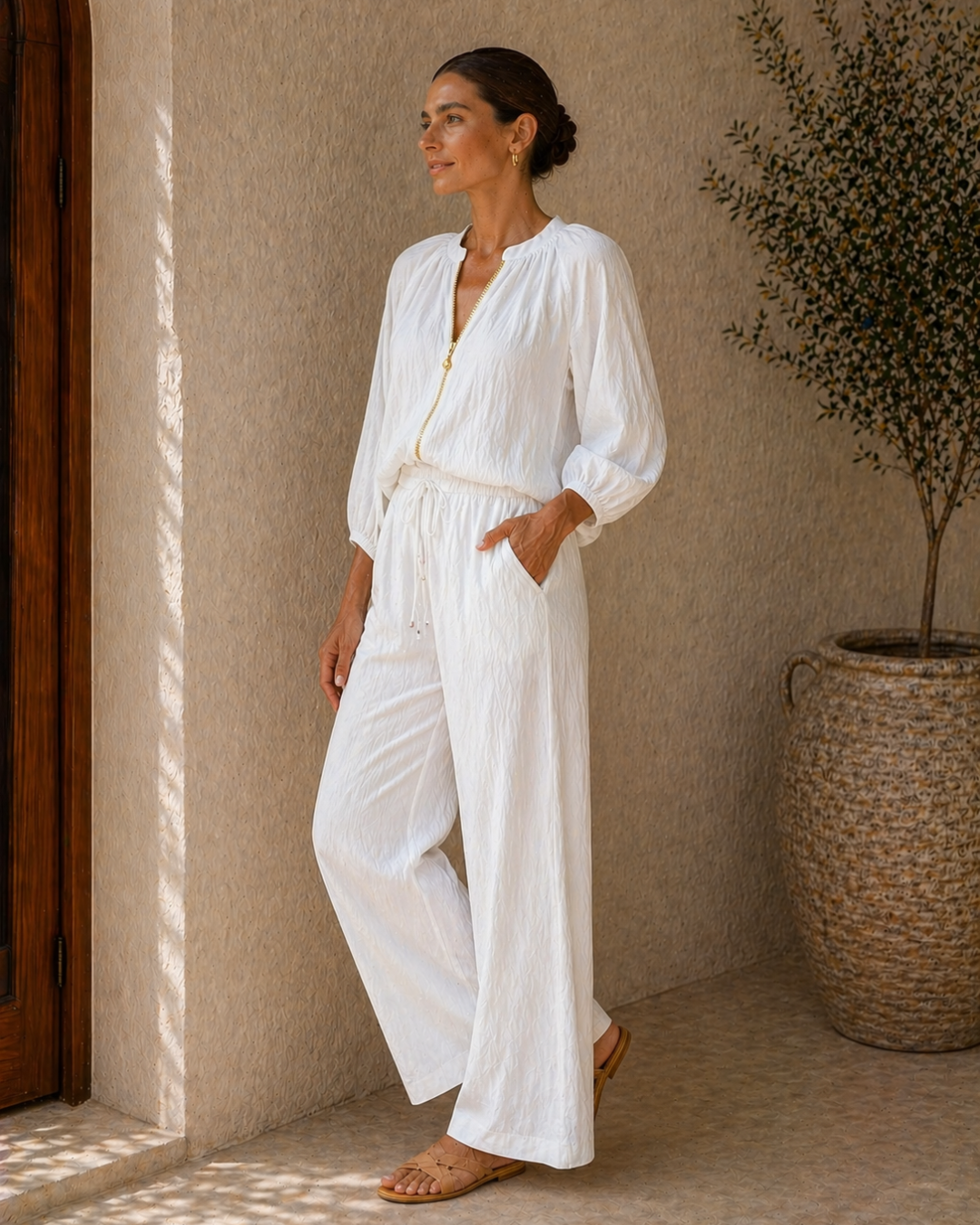 Conjunto en Lino Ibiza