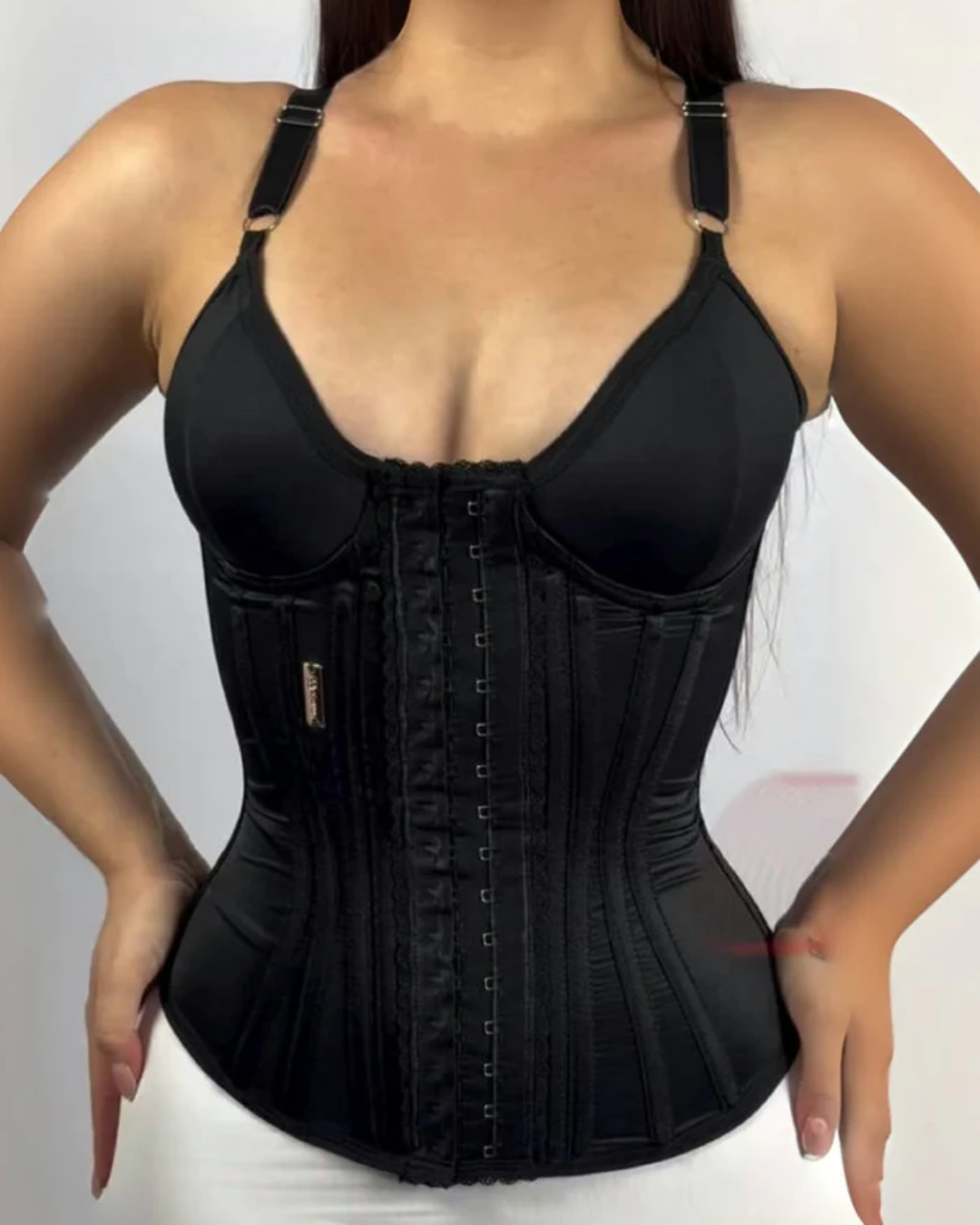 Faja colombiana estilo corsé con refuezo para mayor control abdominal®