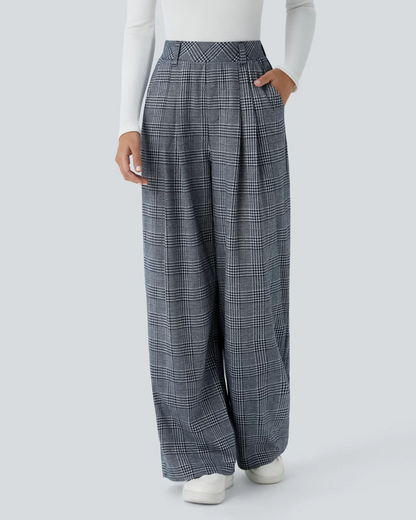 Pantalón de Pierna Ancha con Estampado para Mujer®