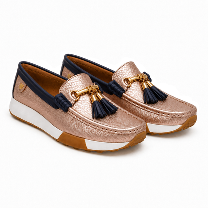 Mocasines de Piel con Plataforma