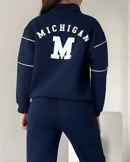Conjunto Casual de Sudadera y Pantalón para Mujer
