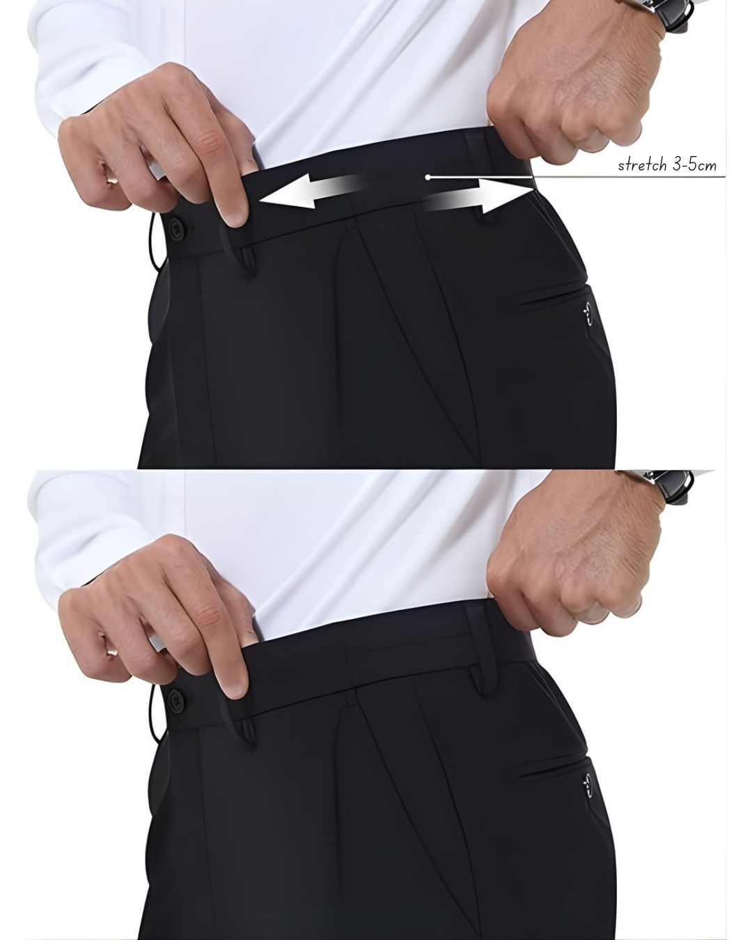 Pantalones elásticos ajustables para hombre®