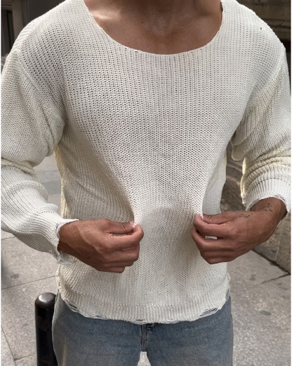 Suéter Kabul con Cuello Redondo