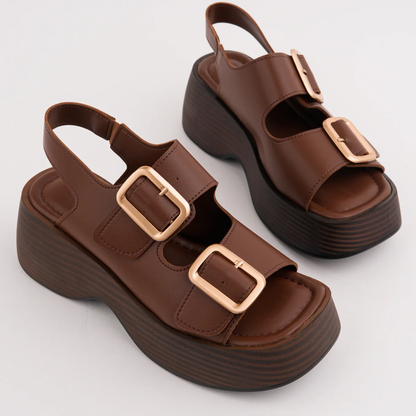Sandalias de plataforma con hebillas®