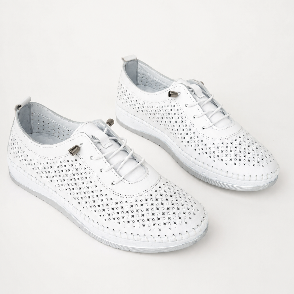 Bailarinas de piel auténtica estampada®