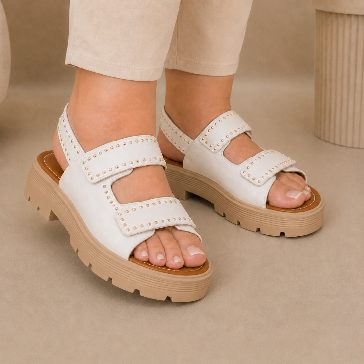 Sandalias Chunky para Mujer Ajustables®