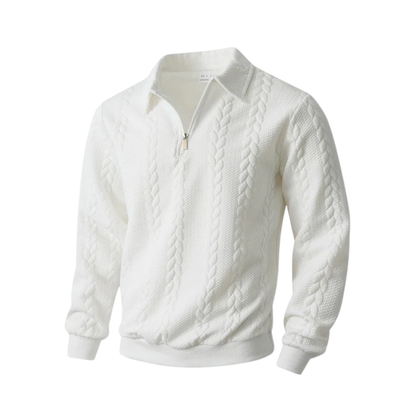 Suéter Térmico de Invierno con Textura Acolchada