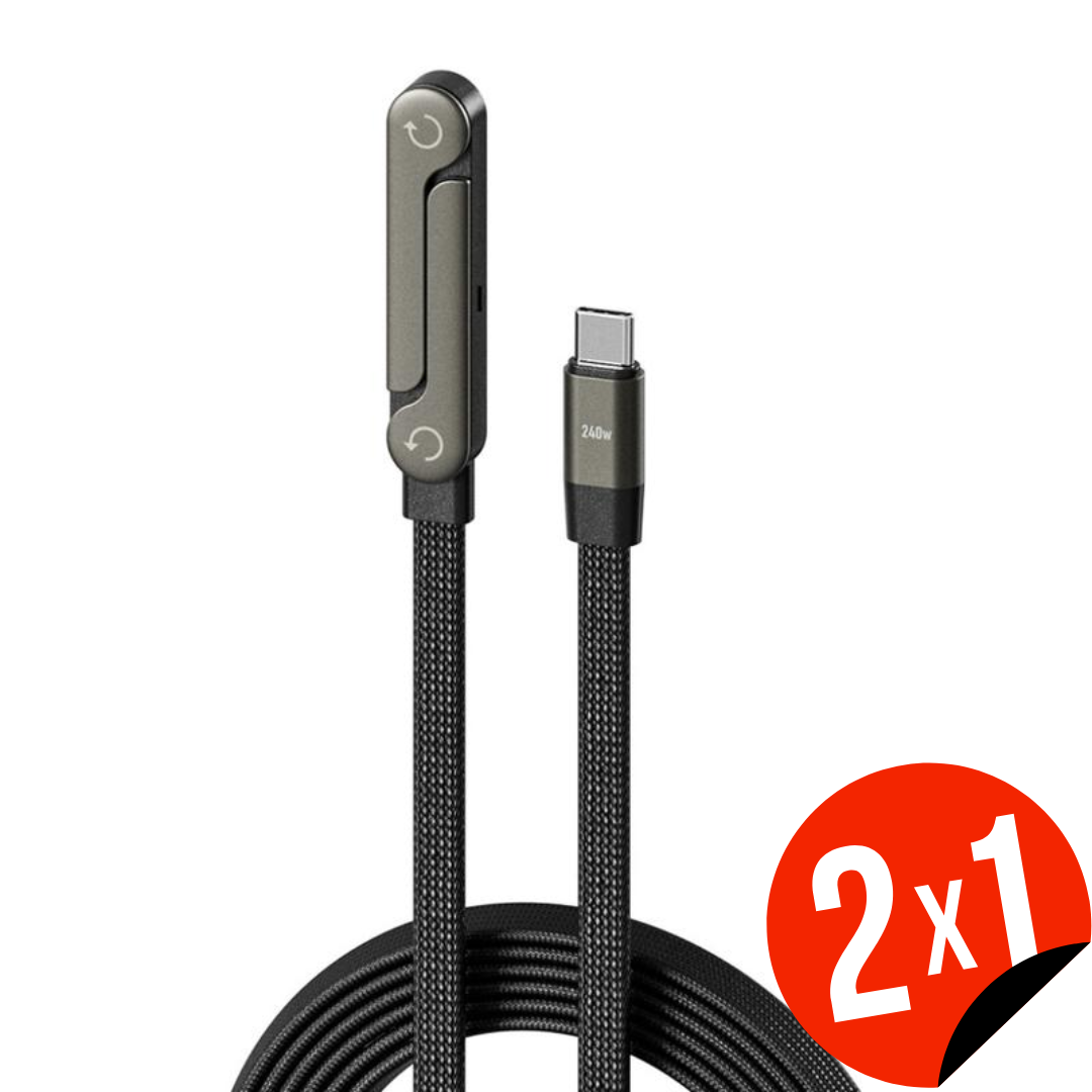 Cable de Carga Inteligente con Soporte Integrado (OFERTA 2X1)®