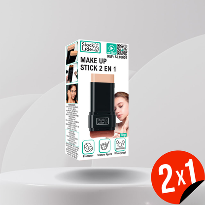 Barra Cosmética Dual para Definición y Cobertura de Imperfecciones (OFERTA 2X1)®