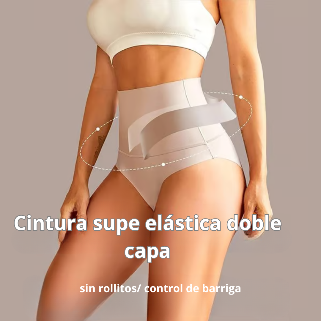 Braguitas de Control del Vientre para Mujeres con Cintura Alta