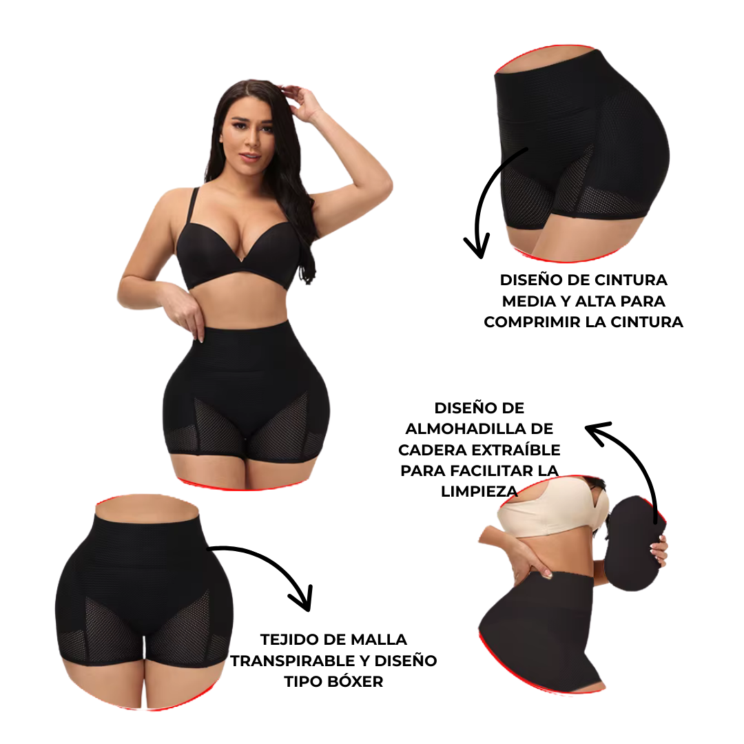 Braguitas Moldeadoras de Glúteos con Almohadillas Ocultas sin Costuras®