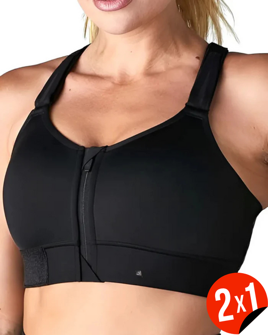 Sujetador Deportivo con Cremallera Frontal para una Sujeción Máxima (OFERTA 2X1)