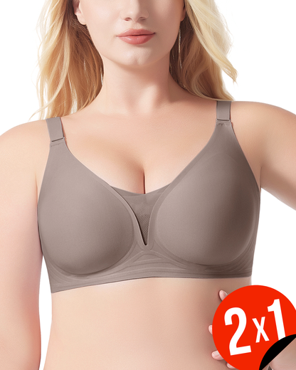 Sujetador sin Aros con Escote en V (OFERTA 2X1)