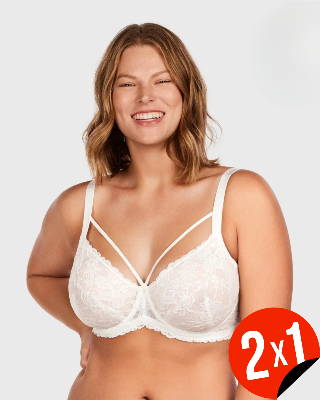 Sujetador de Encaje con Tiras Strappy (OFERTA 2X1)®
