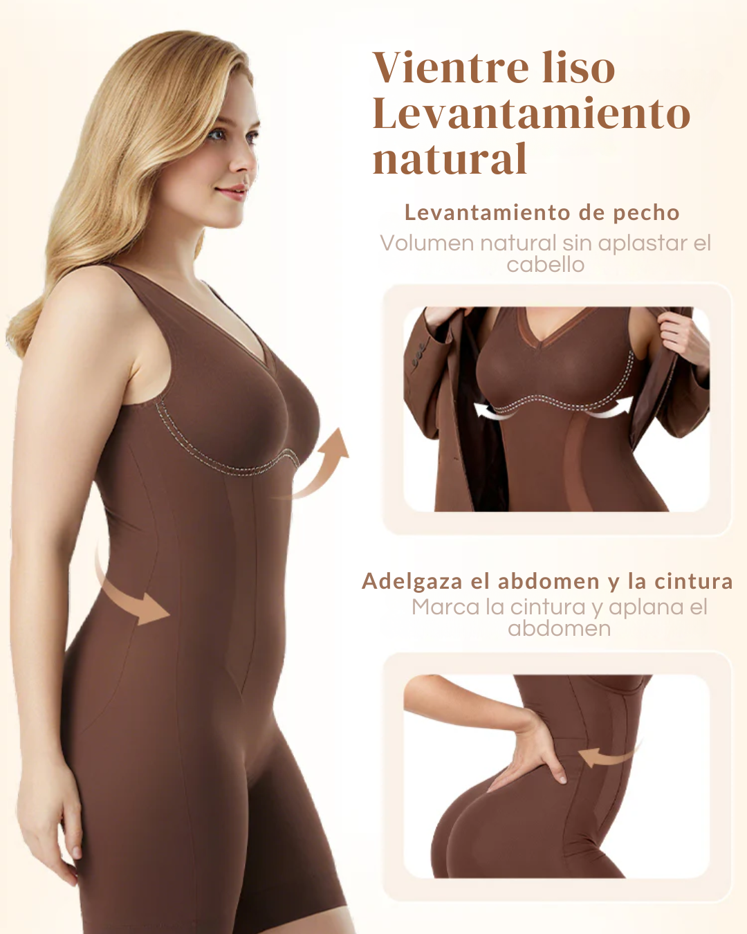 Body moldeador sin costuras