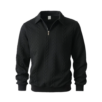 Suéter Térmico de Invierno con Textura Acolchada