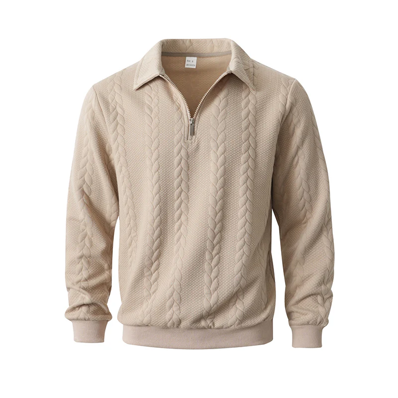 Suéter Térmico de Invierno con Textura Acolchada