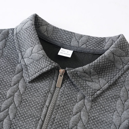 Suéter Térmico de Invierno con Textura Acolchada
