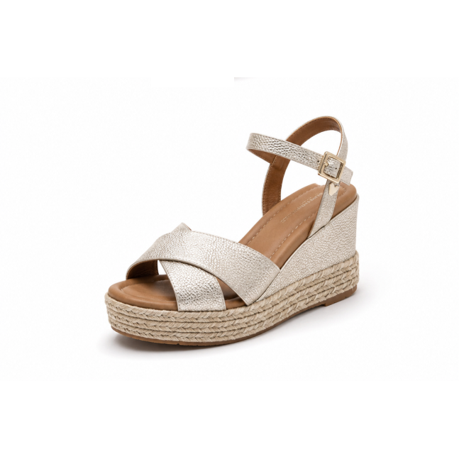 Sandalias de Cuña con Tiras Cruzadas®